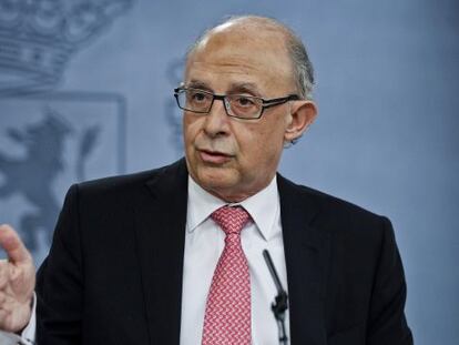 El ministro de Economía, Cristóbal Montoro