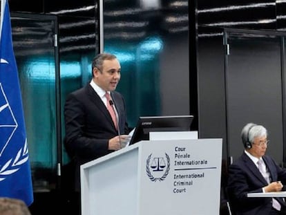 Maikel Moreno, en la Corte Penal Internacional.
