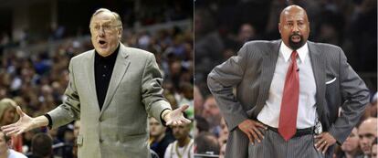 Rick Adelman y Mike Woodson.