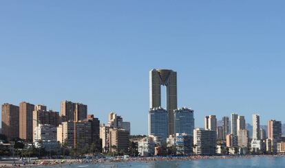 Benidorm. en una imagen del pasado mes de junio.