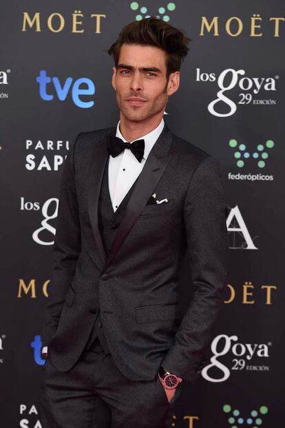 Jon Kortajarena, con traje de Dolce&Gabbana