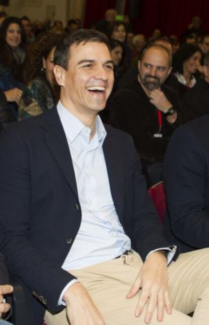 Pedro Sánchez, en el acto de Palma de Mallorca.