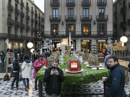 Pessebre de la plaça Sant Jaume.