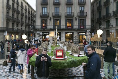 Pessebre de la plaça Sant Jaume.