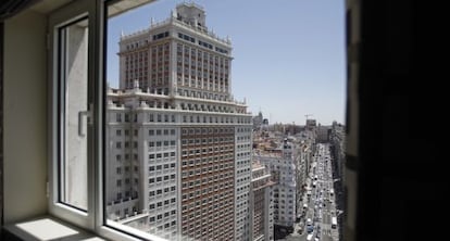 Imagen del edificio España.