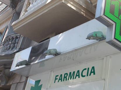 Una farmacia en Madrid.