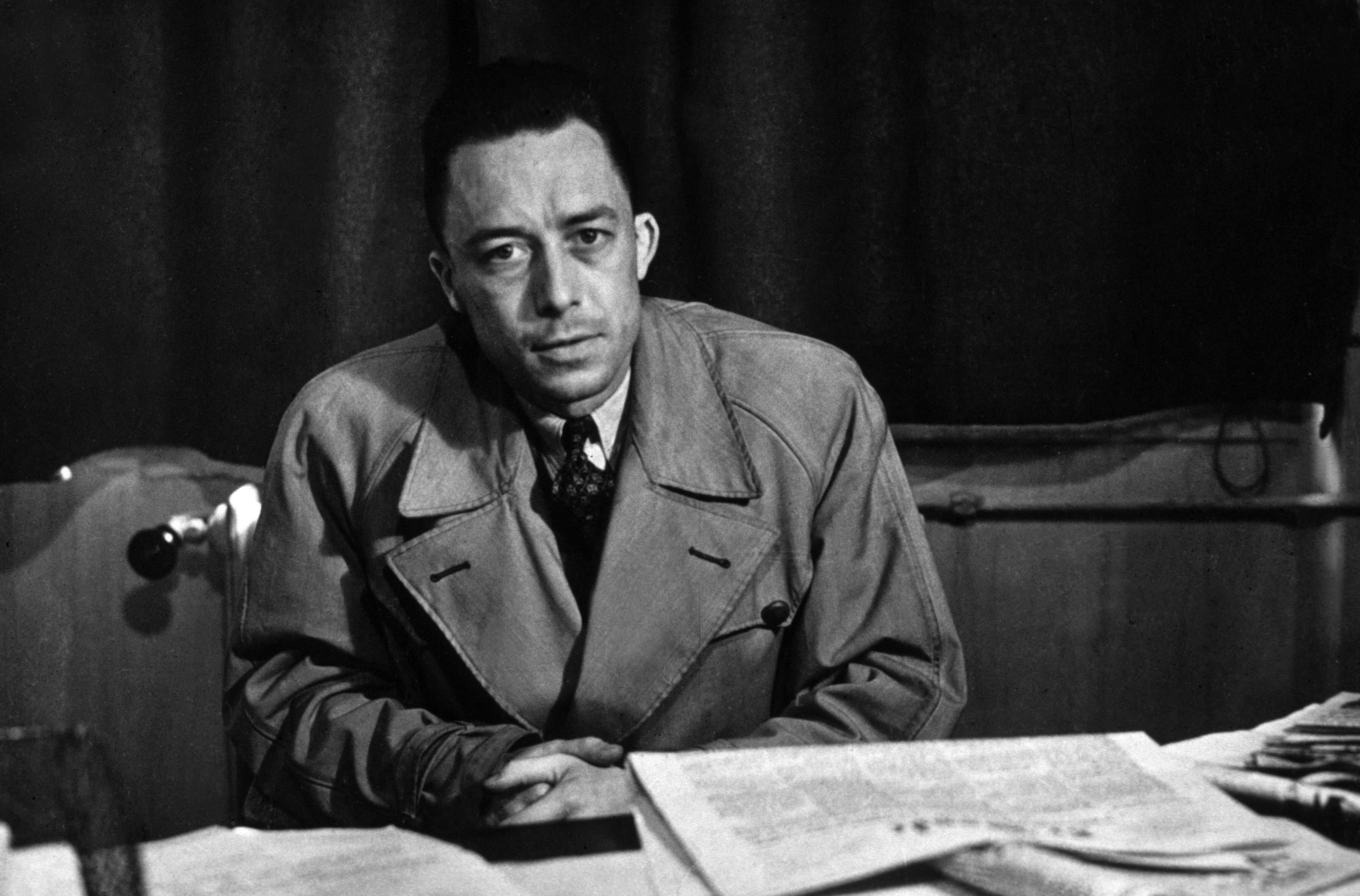 El escritor Albert Camus.