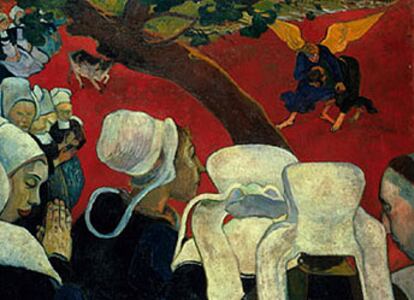 Paul Gauguin pintó <i>Visión del sermón</i> en 1888.