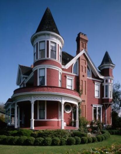 Aires victorianos, la casa es de 1889, en Port Townsend.