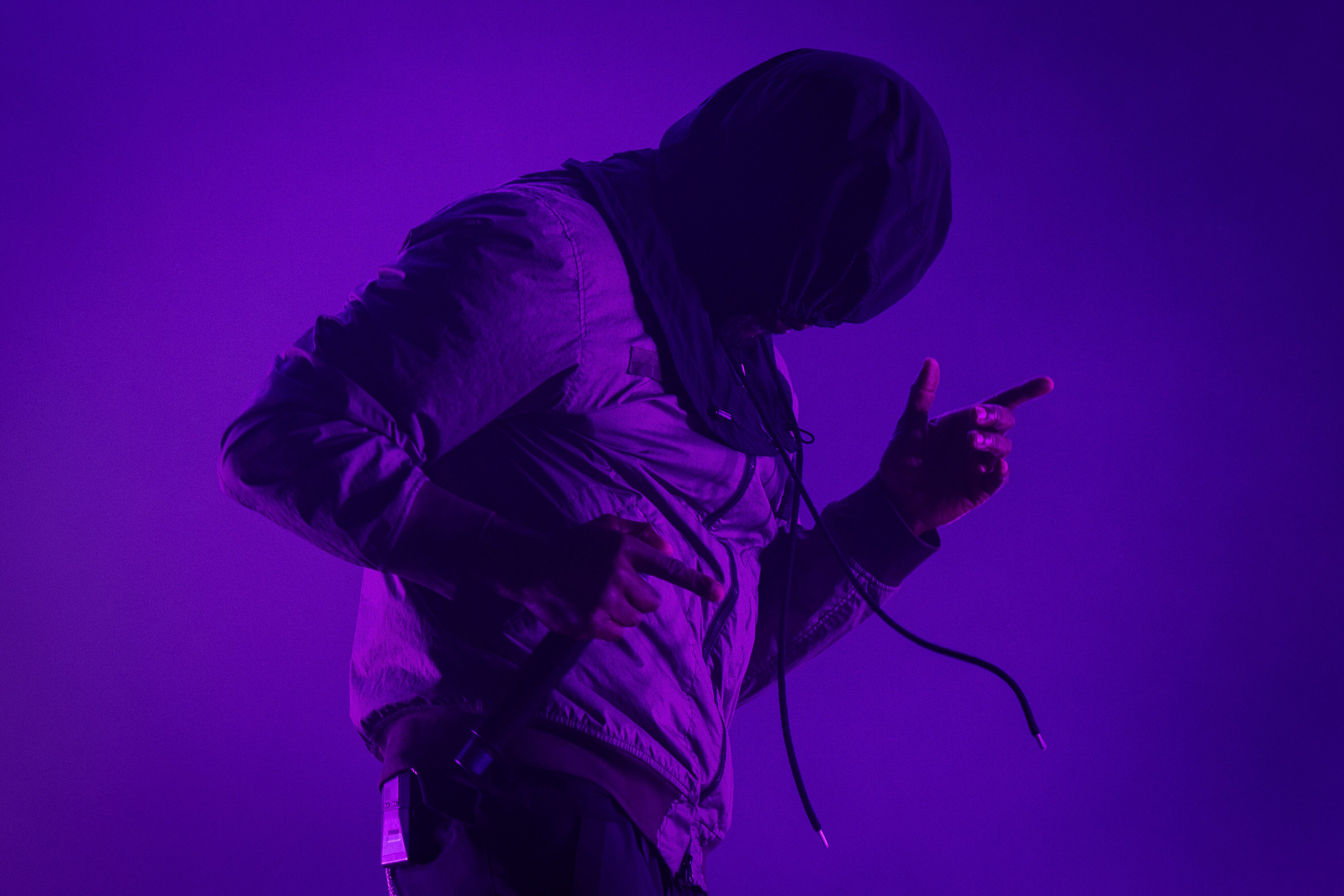 Actuación de Skepta en el escenario Sónar Club, este viernes.