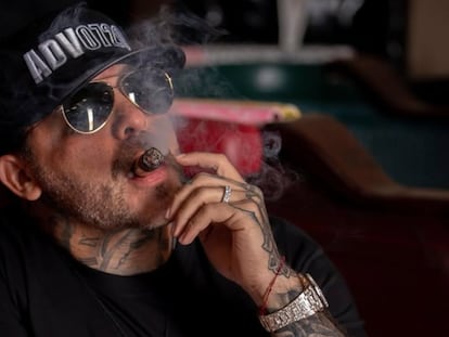 Ángel del Villar, dueño de la disquera DEL Records, en una fotografía compartida en sus redes sociales.