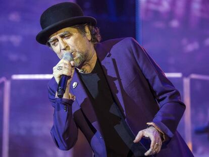 Joaquín Sabina, durante su concierto en Úbeda el pasado junio.