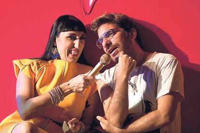 <b>Rossy de Palma y Martín Sastre.</b>