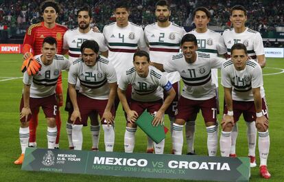 El equipo mexicano.