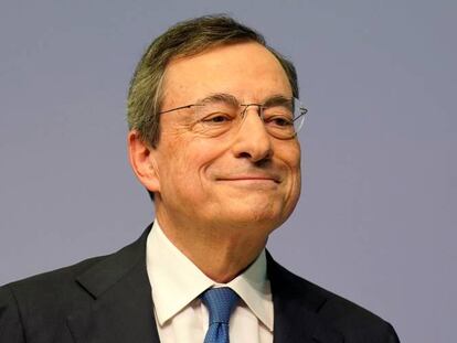 Mario Draghi, expresidente del BCE, en agosto de 2020.