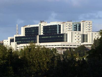 Vista del Complejo Hospitalario Universitario de Santiago de Compostela.