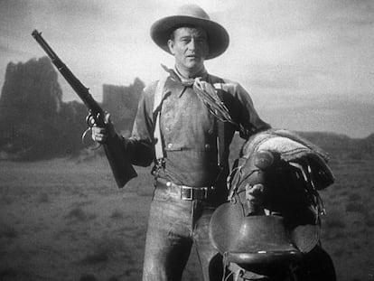 John Wayne in 'Stagecoach'.