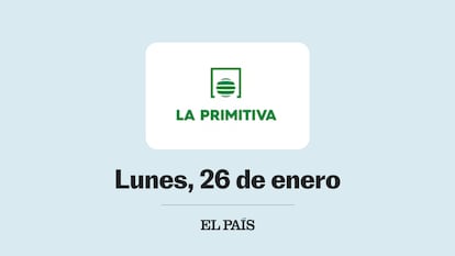 Sorteo La Primitiva lunes 26 enero 2026