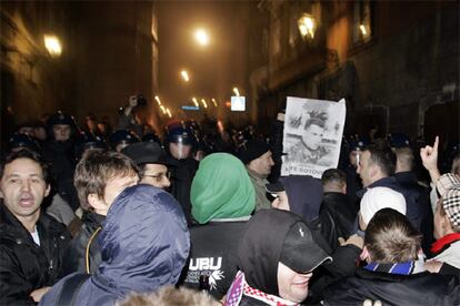 Protestas contra la detención en Croacia