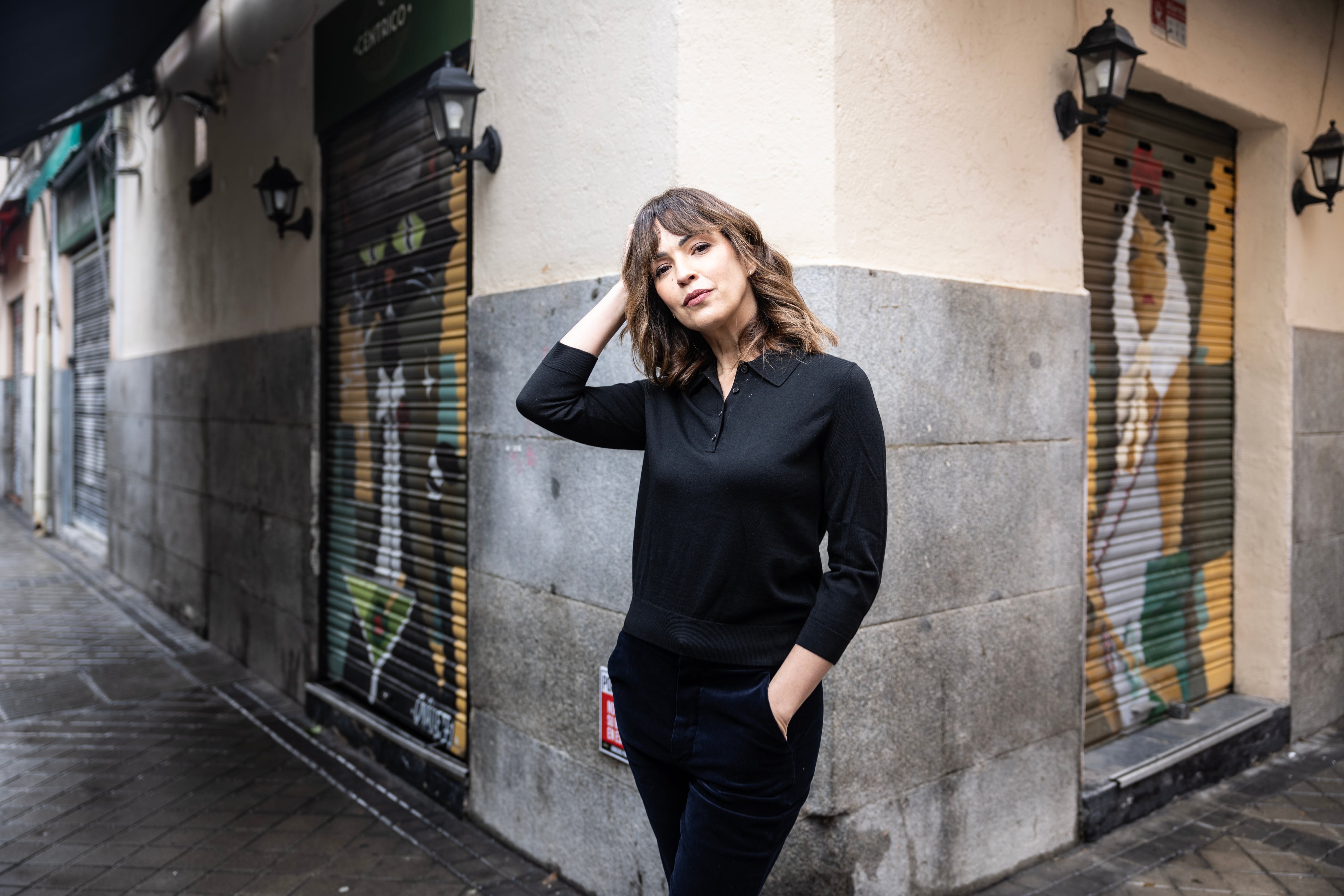 Otra imagen de la actriz, el 16 de enero en Madrid. 