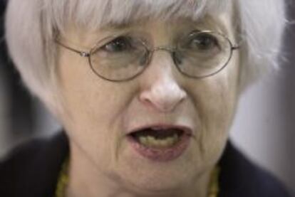 Janet Yellen, presidenta de la Fed.