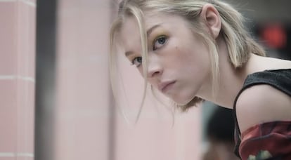 Hunter Schaefer, como su personaje Jules Vaughn en 'Euphoria' (2019).
