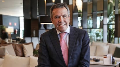 El abogado Fernando Osuna fotografiado en el hotel Los Galgos de Madrid.