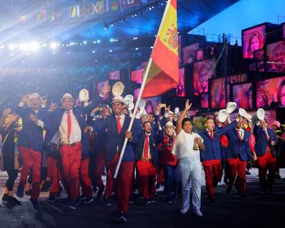 "No voy a liderar nada. Iré por delante con la bandera, pero voy a ser uno más y mi sensación será la de todos, la de vivir un momento único". (4 de agosto de 2016).