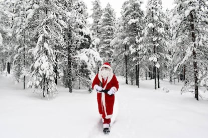 Papá Noel, el personaje más popular del mundo cada diciembre año tras año.