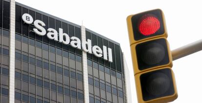 Sede corporativa del Banco Sabadell en Barcelona.