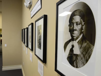 Retrato de Harriet Tubman. 