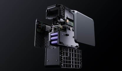 Interior de la batería externa DJI Power 2000