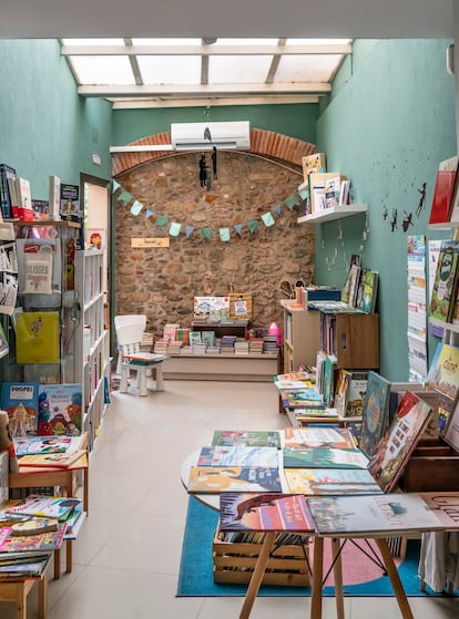 El interior de Espai Libelista, en la localidad de Calonge.