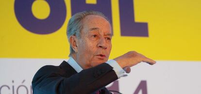 Juan Miguel Villar Mir, presidente de OHL