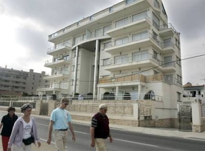 Edificio de La Nucia en el que el alcalde y su familia tienen varios apartamentos.