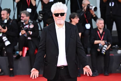 Pedro Almodóvar, este sábado en la ceremonia de clausura de la Mostra de Venecia.