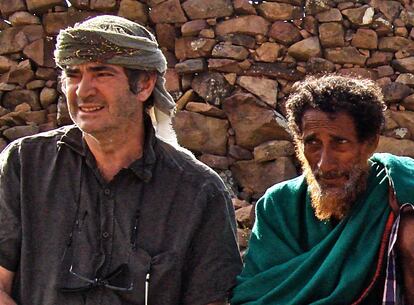 Jordi Esteva, en Socotra.