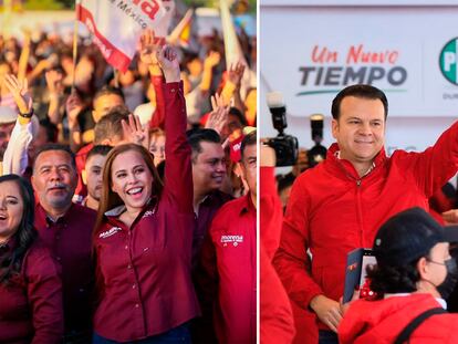 Elecciones en México 2022: Marina Vitela, de MORENA, y Esteban Villegas, de la alianza PRI - PAN