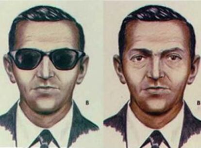 Perfil estimado de D.B Cooper por el FBI en 1972.