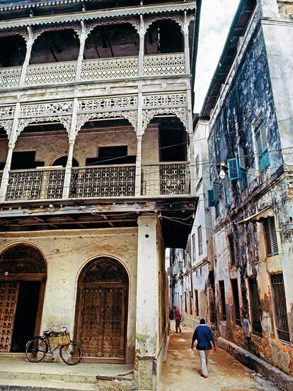 El antiguo dispensario de la ciudad de Zanzíbar.