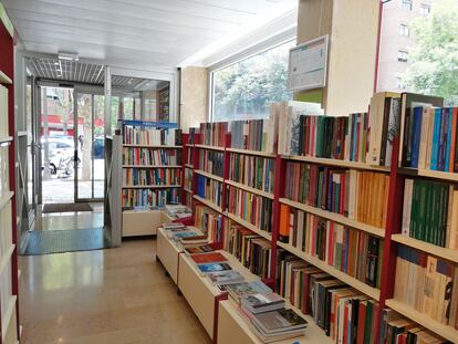 La librería de la Universidad de Valencia, el pasado 4 de junio. 

UV
27/05/2020