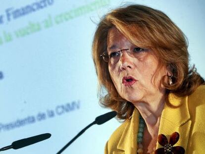 Elvira Rodr&iacute;guez, presidenta de la CNMV.