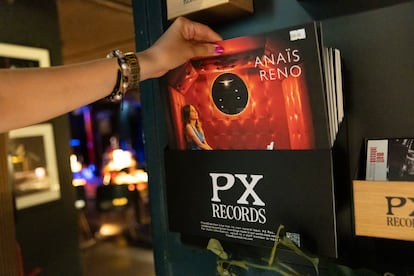 Discos a la venta en el establecimiento de PizzaExpress del Soho de Londres.