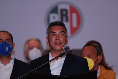 El presidente del PRI, Alejandro Moreno