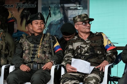 Iván Bite, head of the dissidents of the central General Staff, in the Yarí