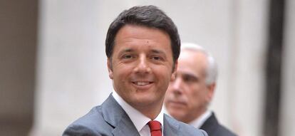 El primer ministro italiano, Matteo Renzi.