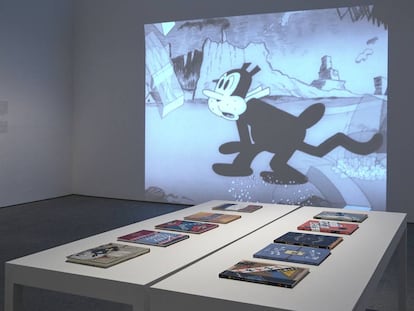 Sala de la exposici&oacute;n &#039;Krazy Kat es Krazy Kat es Krazy Kat&#039;, dedicada a George Herriman, en el Museo Reina Sof&iacute;a.