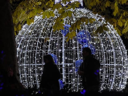 La Navidad también ilumina el Botánico