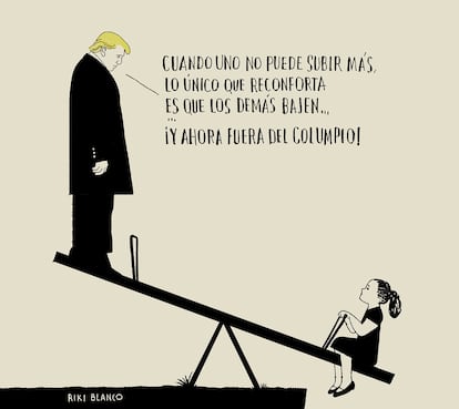 Viñeta de Riki Blanco del 29 de enero de 2025.