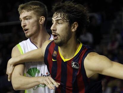 Tomic lucha por la posición con el lituano Domas Sabonis